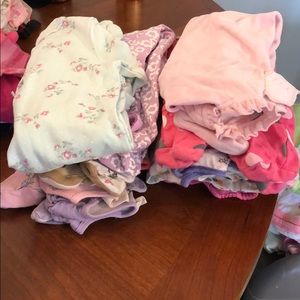 12 Piece Lot Footed Sleep and Play Outfits